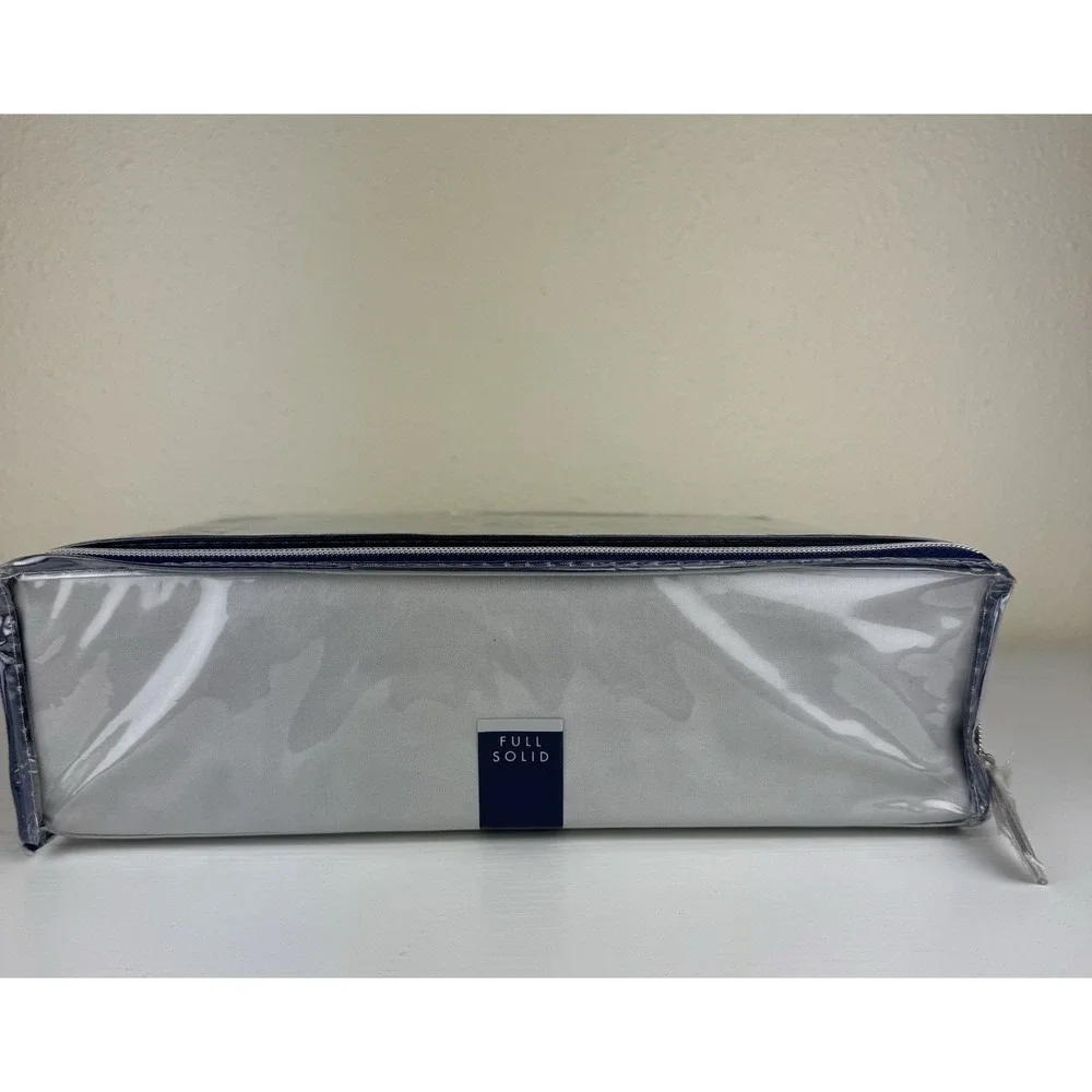 NEW WAMSUTTA 500 Thread Pima Cotton FULL Size Sheet Set In Silver Discounted